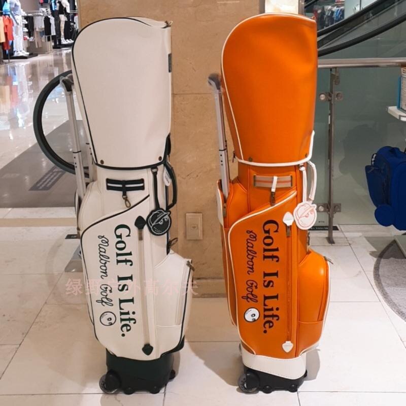 휴대용 골프 스탠드 가방 남녀 공용, 고품질 골프 클럽 가방 2 커버 골프 가방 스탠드 포함, 2022 신상